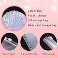 Miniatyrbillede 5 af 5: A6 Budgetmappe Kontantkuvert Planner System Organizer med Bu Style9 Style9 A2