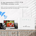 Pikkukuva 3 / 5: 4g/5g Wifi-reititin R311pro SIM-korttipaikalla - EU-pistoke - 300 mbps langaton (YD)