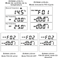 Miniatyrbilde 5 av 5: Digital termostatkontakt med temperaturkontroll for oppvarming og kjøling med sensor, LCD-kontakt temperaturkontroll timer