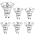 Miniatyrbillede 1 af 5: Halogenpære GU10 35W 230V, 380lm Varmt Hvid 2700K, Dæmpbar Halogen Spotpære, til Skabbelysning, Displaybelysning, 6-pak
