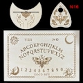 Miniatyrbild 1 av 9: Trägraverad magisk tavla Ouija Boa - Perfekt spådomspendelbräda 16