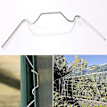 Miniatyrbillede 2 af 5: Drivhusclips i rustfrit stål (120 stk.) - 80x35mm panelclips