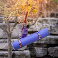 Miniatyrbild 4 av 5: Yogamattsrem i bomull, justerbar, för Pilates, stretching Symphony