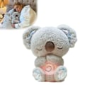 Pikkukuva 1 / 5: Rentouttava Koala-Nalle, Nukkuva Saukko, Ahdistusta Lievittävä Koala, Kannettava Pehmolelu Musiikilla, Valolla ja Rytmisellillä Hengitysharjoituksilla, Joululahja