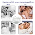 Miniatyrbild 7 av 7: Tandskydd mot snarkning & tandgnissling – Snarkskena för trygg sömn vit