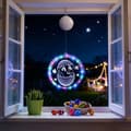 LED Easter Decoration Rabbit Egg Window Lamp – Hanging Easter Lighting for Windows, Home, Party & Decor Easter Egg-24cm