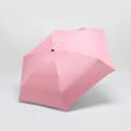 Mini Travel Umbrella - Compact Lightweight Umbrella for Rain & Sun, UV Umbrella with Pocket Case rosa