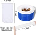 Miniatyrbillede 2 af 5: 30-pak filterkompatibelt net, Mspa-filter til hydromassagebadekar, egnet til 2,8-2,9 tommer