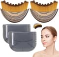 1/2/3-pack Lymfdränage Ansiktsborste för Ansikte – Mjuk Massageborste för Kontur, Guasha & Hudvård 2-Pack