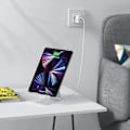 Miniatyrbilde 5 av 5: Justerbart nettbrettstativ, iPad-stativ, aluminium skrivebordsdokk kompatibel med iPad Air 4/Mini, Ny
