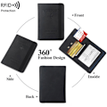 Miniatyrbillede 4 af 8: RFID Pasomslag Pas Klips KAFFE coffee