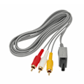 Pikkukuva 2 / 6: Wii & U TV Audio -kaapeli 1,8 m Video -kaapeli Scart Cinch RVL-009 3-RCA