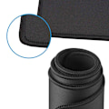 Miniatyrbillede 3 af 6: Gaming Mousepad Stor - 90x40cm - Sort Black Black