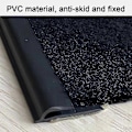Pikkukuva 3 / 5: 2 metrin reunus-PVC-maton reunus-kumilattian siirtymälistat-itseliimautuva lista T Black