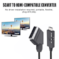 Pikkukuva 5 / 5: Kaapeli SCART–HDMI-muuntimelle DVD HD TV -videoadapterikaapeli