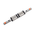 Miniatyrbilde 1 av 5: 200mm Lineær Guide med 2 Skyveblokker MGN12H Lagerstål Lineær Bevegelsesguide Skinne for 3D-skriver CNC-verktøy