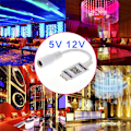 Miniatyrbillede 4 af 6: Wifi Bluetooth Controller DC 24V Lysbåndscontroller Black