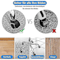Miniatyrbilde 4 av 5: 5-pakning Kontorstolhjul 11mm/22mm Erstatningshjul for Harde Gulv for Gamingstoler, Svingstoler, Pr【HY】