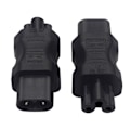 Miniatyrbild 3 av 5: C7 till C8 rak adapter hane till hona Adapter C7 till C8 adapter Kabeladapter C8 till C13/C8 till C15/C8 till C5 Kompakt- null - C8 till C5