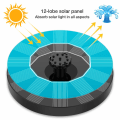 Pikkukuva 5 / 10: SunnySolar - Malli SF-6N - Suihkulähdepumppu - 1 kpl - Ulkonäkö: Kelluva, Musta - Täydellinen lintukylpyihin, puutarhoihin, lampiin, uima-altaisiin ja akvaarioihin