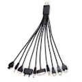 Miniatyrbilde 1 av 5: 1 stk 10-i-1 Multifunksjonell Lader USB-kabler For Ipod Motorola Nokia Samsung Lg Sony Ericsson Forbrukerelektronikk Datakabler【HY】