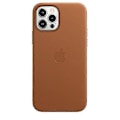 Pikkukuva 4 / 4: Nahkakotelo iPhone 12/12 Pro -puhelimelle, nahkakotelo Magsafella Saddle Brown
