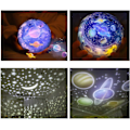 Miniatyrbillede 2 af 5: Stjerneklar natlampe til børn, Univers natlampe projektor