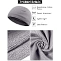 Miniatyrbild 2 av 5: 4 Skull Caps Herr Mjuk Bomulls Beanie Sovmössor Stretch Hjälm Multifunktionell Liner Huvudbonad för Män Kvinnor