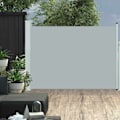 Miniatyrbillede 1 af 8: vidaXL Udtrækkelig side markise 100x500 cm Grå【HY】 Grey gray