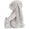 Miniatyrbillede 2 af 5: Blød bamse Blossom Bunny Kanin til børn Grey