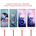 Miniatyrbillede 6 af 6: Original 100W SuperVOOC oplader til Oneplus, hurtig opladning US EU USB til nyt kabel til Oneplus 13r 12 11 10 13 P{qw} EU Charger no Cable