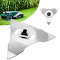 Miniatyrbilde 1 av 9: 2-pakning - Blad for Robomow RS/MS – Gressklipperblad Silver Silver
