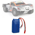 Miniatyrbild 2 av 5: Universellt litiumbatteri 7.4v 1100mah för Wltoys A949 A959 A969 A979 K929 fjärrkontroll modellbil null{XW} Invalid No