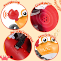 Miniatyrbild 3 av 5: Sensoriska leksaker för spädbarn, krypande krabba leksak babyleksaker 0-6 månader presenter till 1 2 år gamla flickor pojkar krabba Orange
