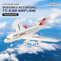 Miniatyrbild 2 av 5: Airbus A380 Rc Flygplan Boeing 747 Rc Plan Fjärrkontroll Flygplan 2.4G Fast Vinge Plan Modell Rc Plan Leksaker för Barn Pojkar-Perfekt