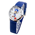 Miniatyrbilde 1 av 2: Sonic The Hedgehog Barneklokke Gutter Jenter Søt Quartz Klokke Blå