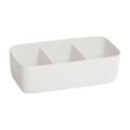 Miniatyrbillede 1 af 5: Underwear Opbevaringsboks 3-gitter/5-gitter Rum Opbevaringsbeholder Til Hjem Soveværelse Kollegie Sokker BH Bukser Organizer White 3 grids