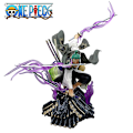 Pikkukuva 1 / 4: One Piece Anime Monkeydluffy Roronoa Ace PVC Toimintamallikokoelma Hieno Stuntti Figuuri Lelu Lahja C ZORO Standing Ace