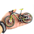 Miniatyrbild 1 av 3: Finger Mountainbike, Metallcykelmodell 1:10, Grön