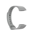 Miniatyrbillede 1 af 5: Urrem Kompatibel med Redmi/Kompatibel Xiaomi Mi Band 4c Tykkere Sikker Tpu Udskiftningsrem Smart Armbåndsur Armbånd Kaes Light Grey