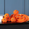 Pikkukuva 3 / 4: Juusto-Puffit Pehmolelut, Puff Cheese Puff Täytetty Peli Tyyny Pehmuste Ihastuttava Pehmolelu Heittotyyny, Luova Irrotettava Täyte (Pieni 6 Palloa)