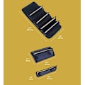 Miniatyrbillede 10 af 10: Foldbar high-end opbevaringstaske til hudplejeprodukter {XW} Green
