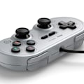 Miniatyrbillede 2 af 6: USB-kablet spilcontroller til Switch, Windows & Raspberry Pi (Grå udgave)