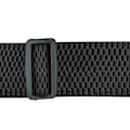 Miniatyrbillede 3 af 5: Kraftige sorte seler - 3,8 cm i X-form med plastikclips