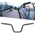Miniatyrbild 2 av 3: Lätta mountainbike styren, Down Hill Dh extra långa riser styren, höga styren 25.4mm, svart H120mm
