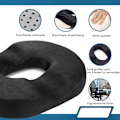 Miniatyrbilde 3 av 5: Donutpute for hemoroider og halebein - Ortopedisk smertelindrende pute【HY】