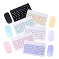 Miniatyrbilde 3 av 5: Trådløst Tastatur Nettbrett Datamaskin Bluetooth Tastatur og Mus Sett Purple