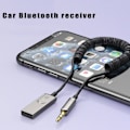 Miniatyrbillede 5 af 8: INF Bluetooth Aux Kabel til Bil/Aux Bluetooth Adapter til Bil Grå