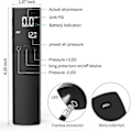 Miniatyrbillede 2 af 5: Elektrisk Boldpumpe, Smart Luftpumpe Bærbar Hurtig Boldpumpning Med Præcis Trykmåler Og Digitalt LCD-Display Til Fodbold Basketball Volleyball