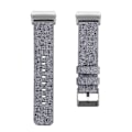 Miniatyrbillede 2 af 5: Fitbit Charge 3/4 armbånd lærred grå